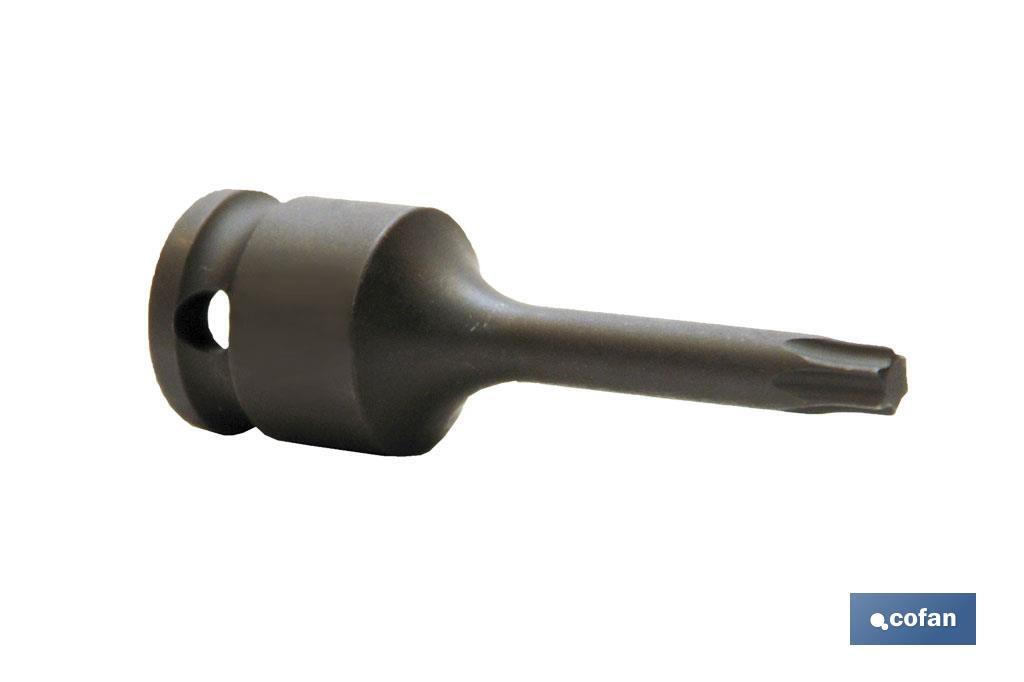 VASO IMPACTO 3/8 TORX MACHO T-27