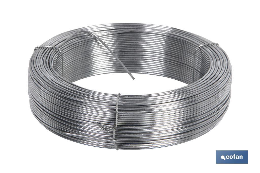 ROLLO ALAMBRE GALVANIZADO 1 Kg (1,8mm) Nº 12