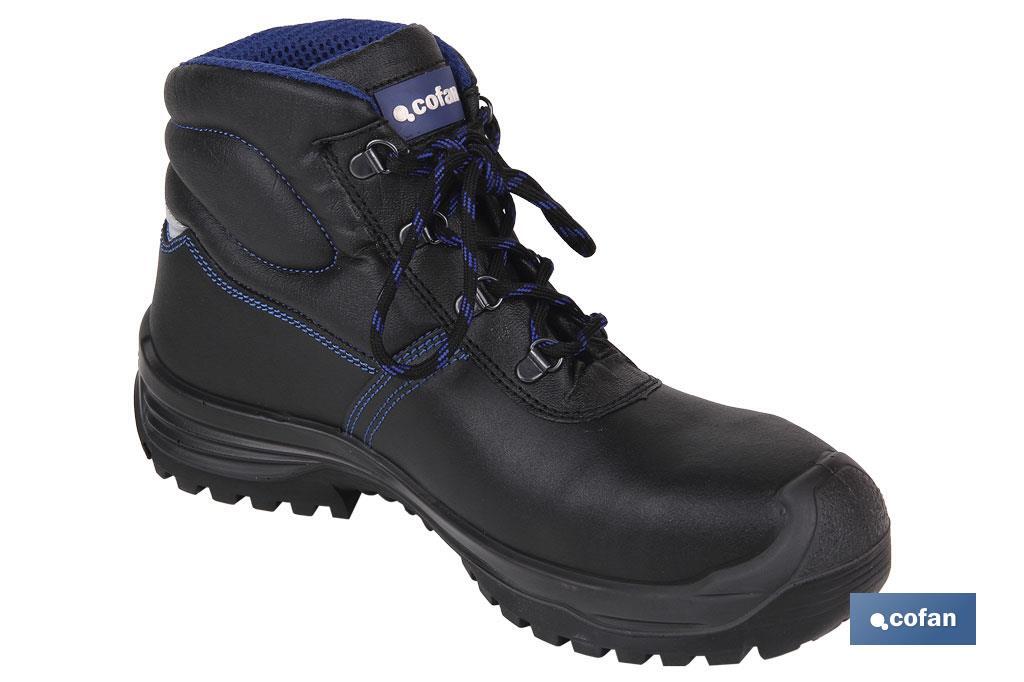 BOTA PIEL NEGRO S3 MODELO ISKUR T 40