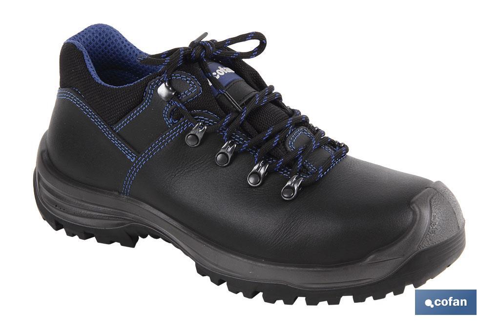 ZAPATO PIEL S-3 MODELO APOLO NO METAL PROTEC T-42