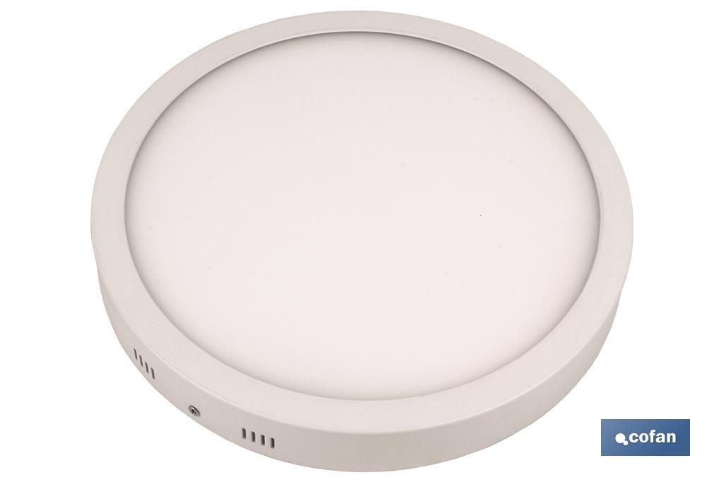 DOWNLIGHT SUPERFICIE BLANCO 12W Ø174 MM