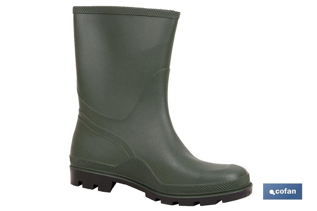 BOTA PVC VERDE MEDIA CAÑA TALLA 47 (PACK: 1 UDS)