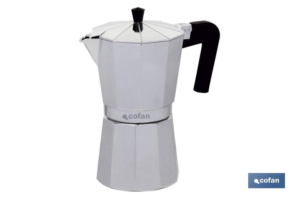 CAFETERA PROVENZA ALUMINIO INDUC.9  TAZAS (PACK: 1 UDS)