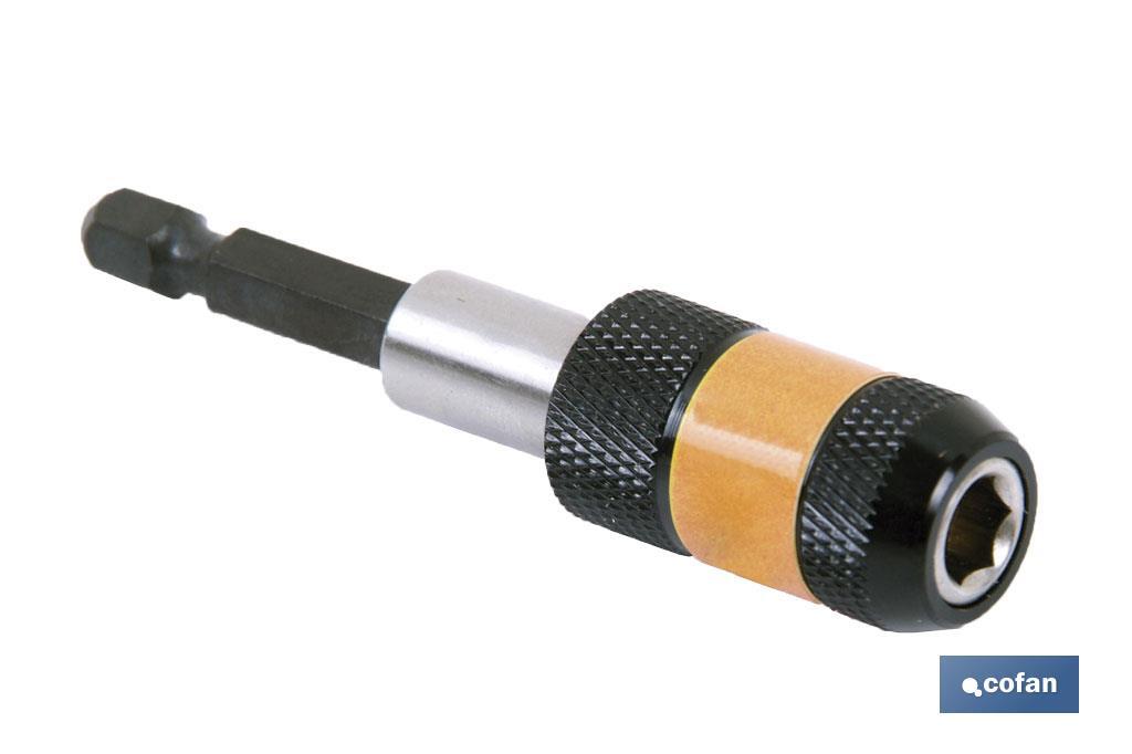 ADAPTADOR PUNTAS DESTORN.AUTO 1/4x77 (PACK: 1 UDS)