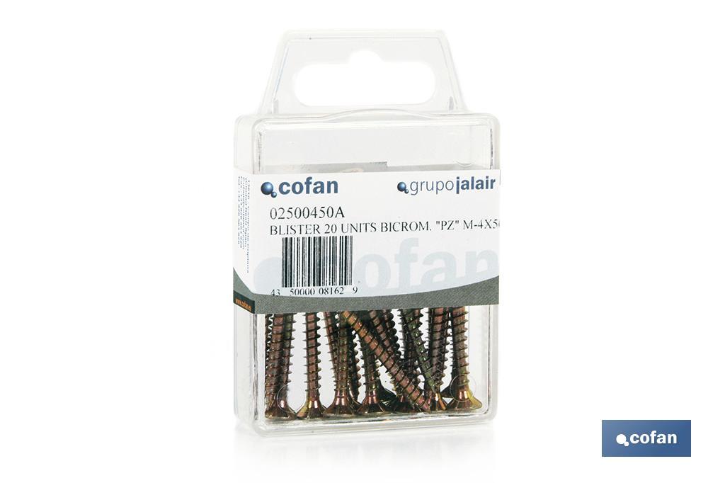 BLÍSTER DE 9 UDS. DIN 7505PZ M-5X40 VENTA UNITARIA (PACK: 1 UDS)