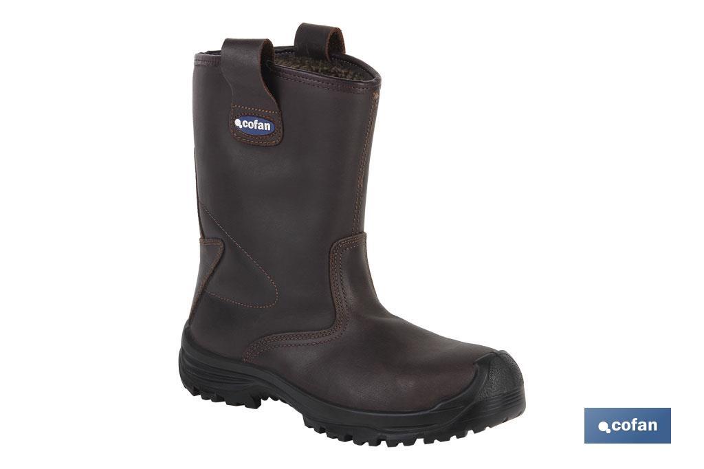 BOTA PIEL FORRADA SEGURIDAD S3 (MODELO MEGAN) T-42 (PACK: 1 UDS)