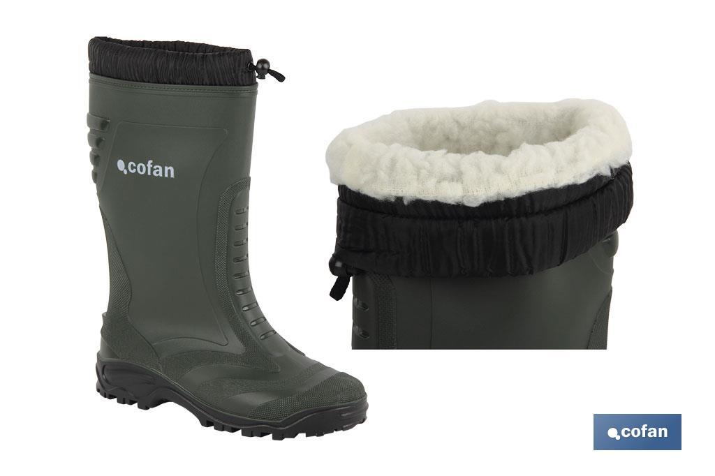 BOTA AGUA FORRO POLAR COSIDO T-46 (PACK: 1 UDS)