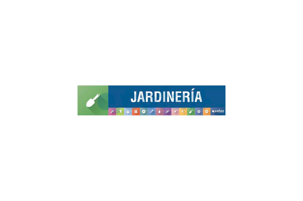 SEÑALETICA IMANTADA PARA EXPOSITOR 975 X 200 MM - JARDINERIA (PACK: 1 UDS)