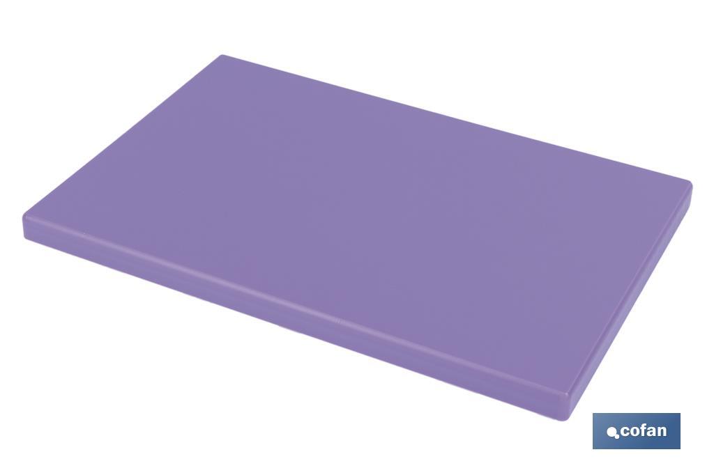 TABLA CORTE  MORADO 30x20x1,5 cm. MODELO BRESA