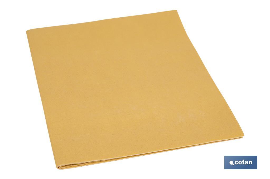 BAYETA  LIMPIACRISTALES TIPO PIEL 39X35cm (PACK: 1 UDS)