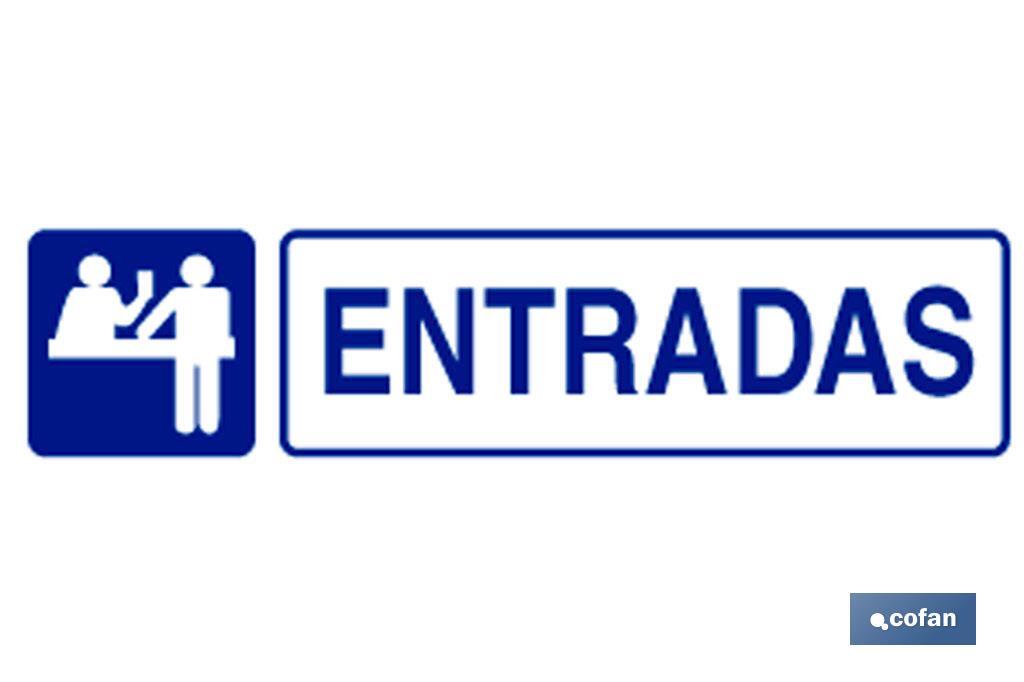 SEÑAL GLASSPACK ADHESIVA 175X45 (PACK: 1 UDS)