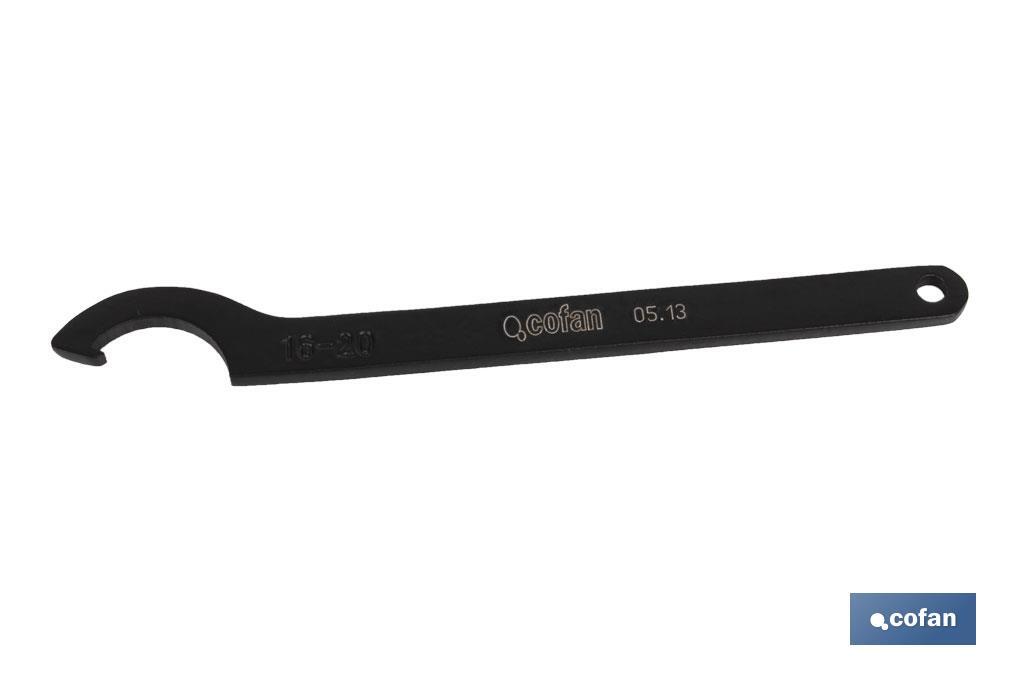 LLAVE DE GANCHO 110-115 MM (PACK: 1 UDS) LLAVE DE GANCHO 110-115 MM (PACK: 1 UDS)