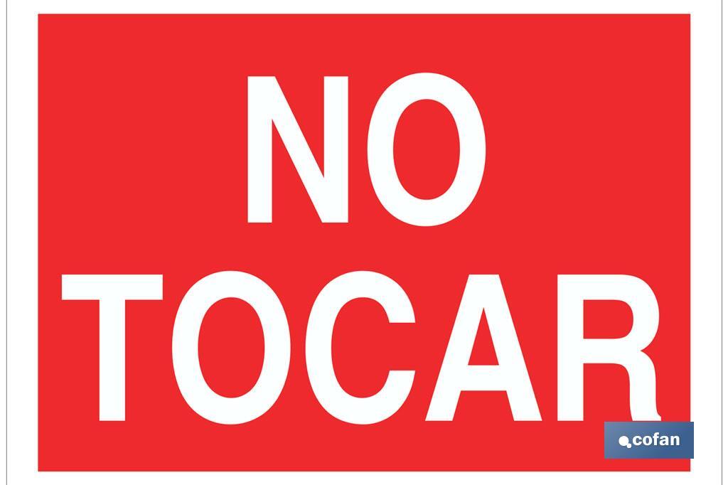 No tocar