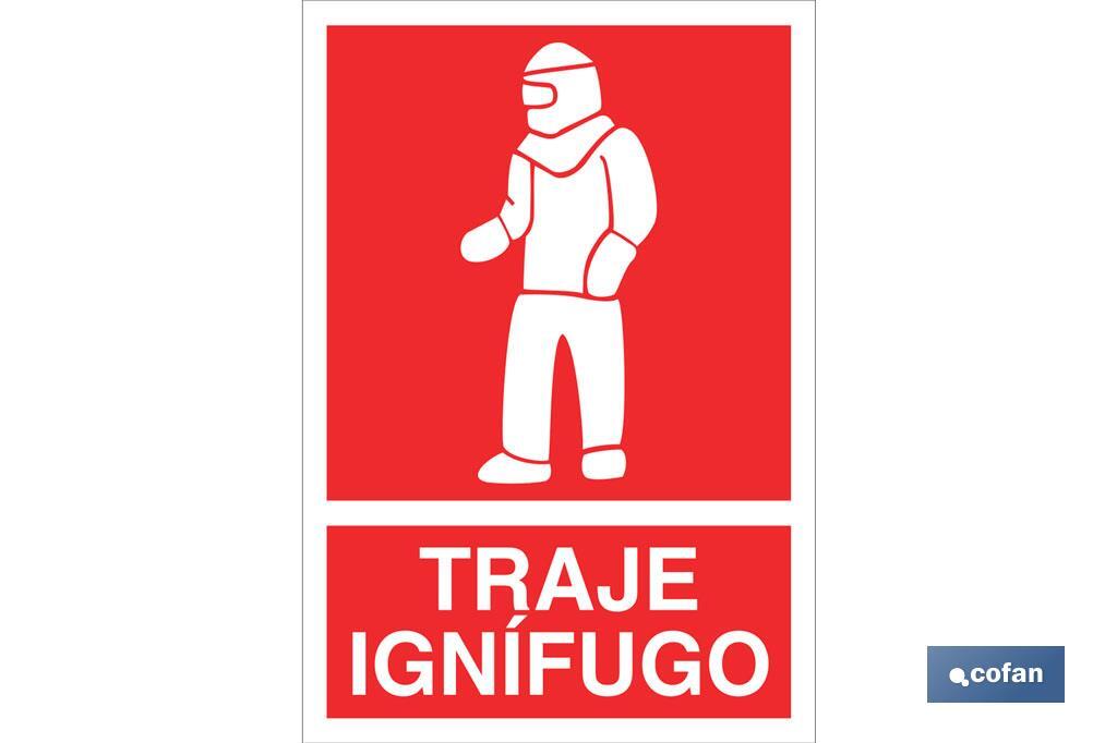 Traje ignifugo