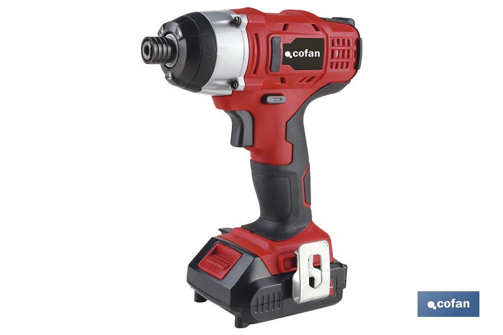 Atornillador Percutor de impacto a Batería Li-ion I 18V I 2000 rpm