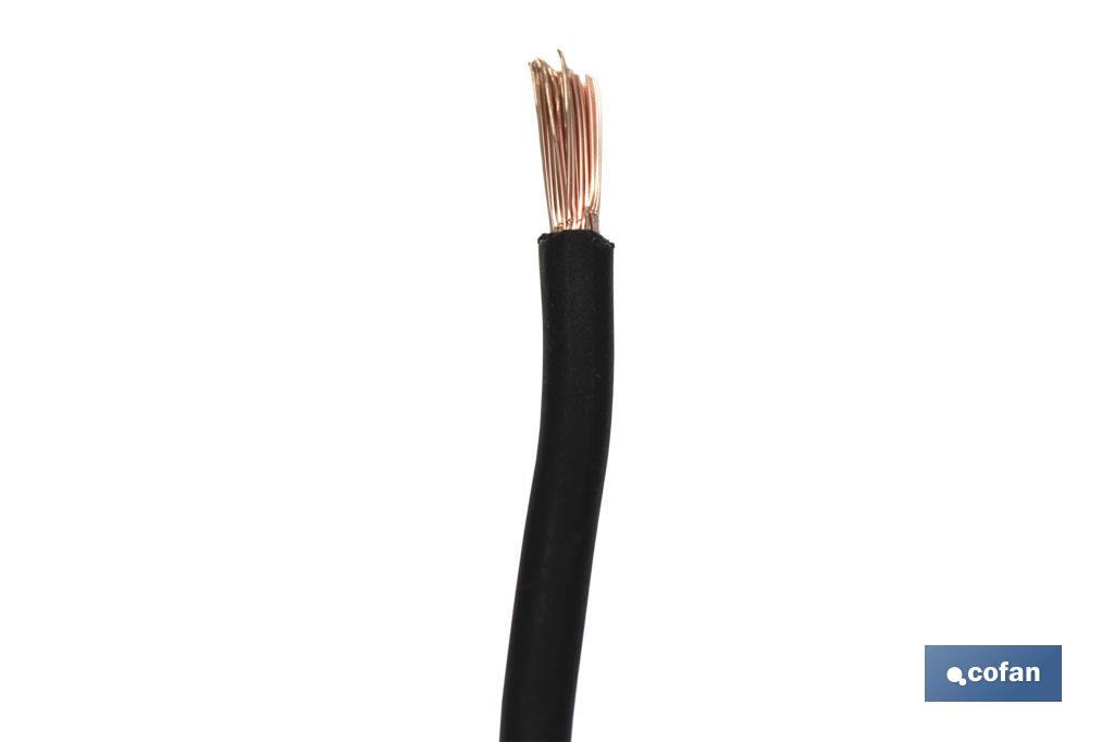 Rollo Cable Eléctrico de 100 m | H07V-K | Sección de cable de varias medidas | Varios colores